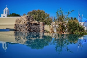 Private swimming pool at Mansion Kyani