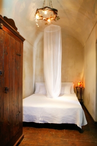 Second bedroom of Mansion sophia heritage villa in Megalochori Santorini